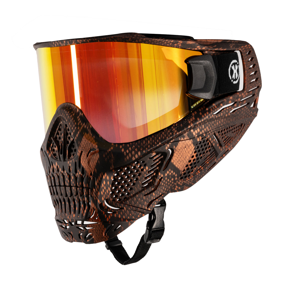 HSTL® Skull Goggle Snake Red w/ Fire Lens | HK Army