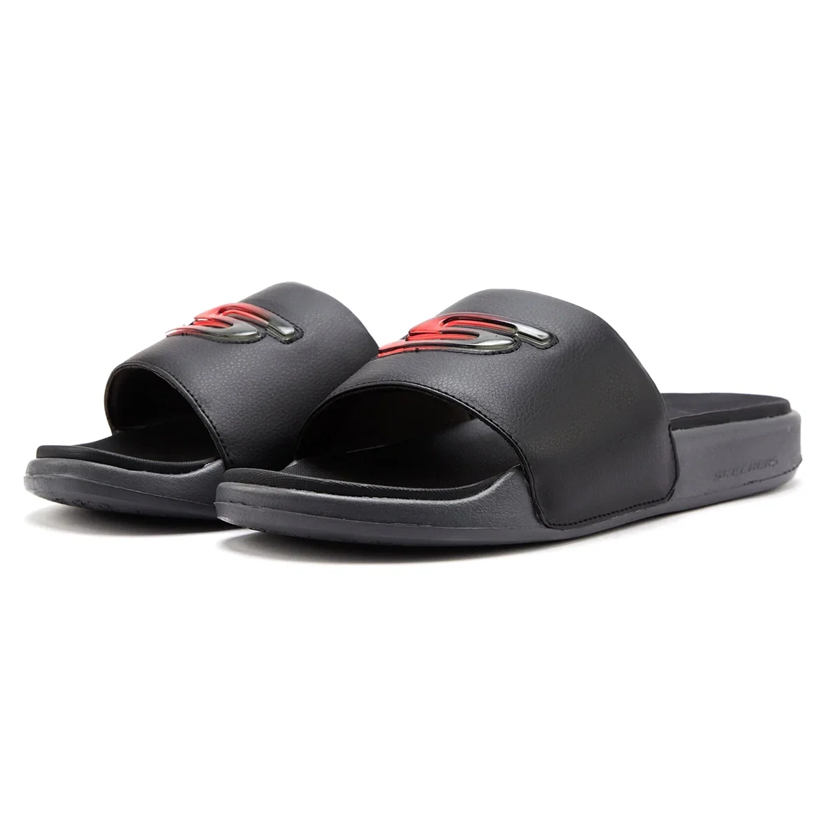 Skechers Gambix 2.0-Utopo Erkek Siyah Günlük Stil Terlik 237199
