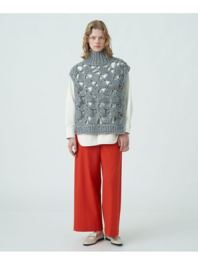 楽天市場】【SALE／40%OFF】ハンドクロシェ ハイネックベスト MACPHEE