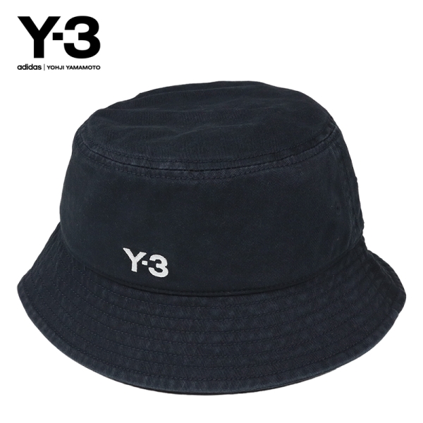 Y-3 BUCKET HAT BLACK IX7000 ハット バケットハット バケハ|Y-3