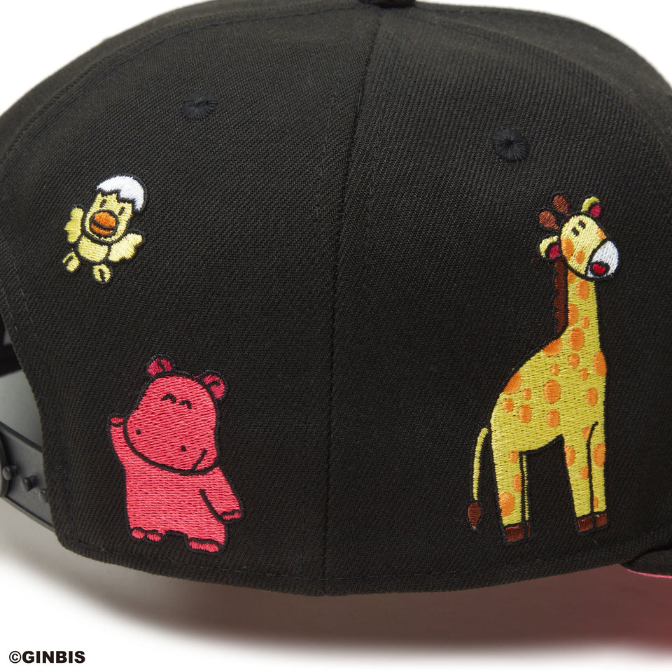 9FIFTY たべっ子どうぶつ オールオーバー ブラック | ニューエラ