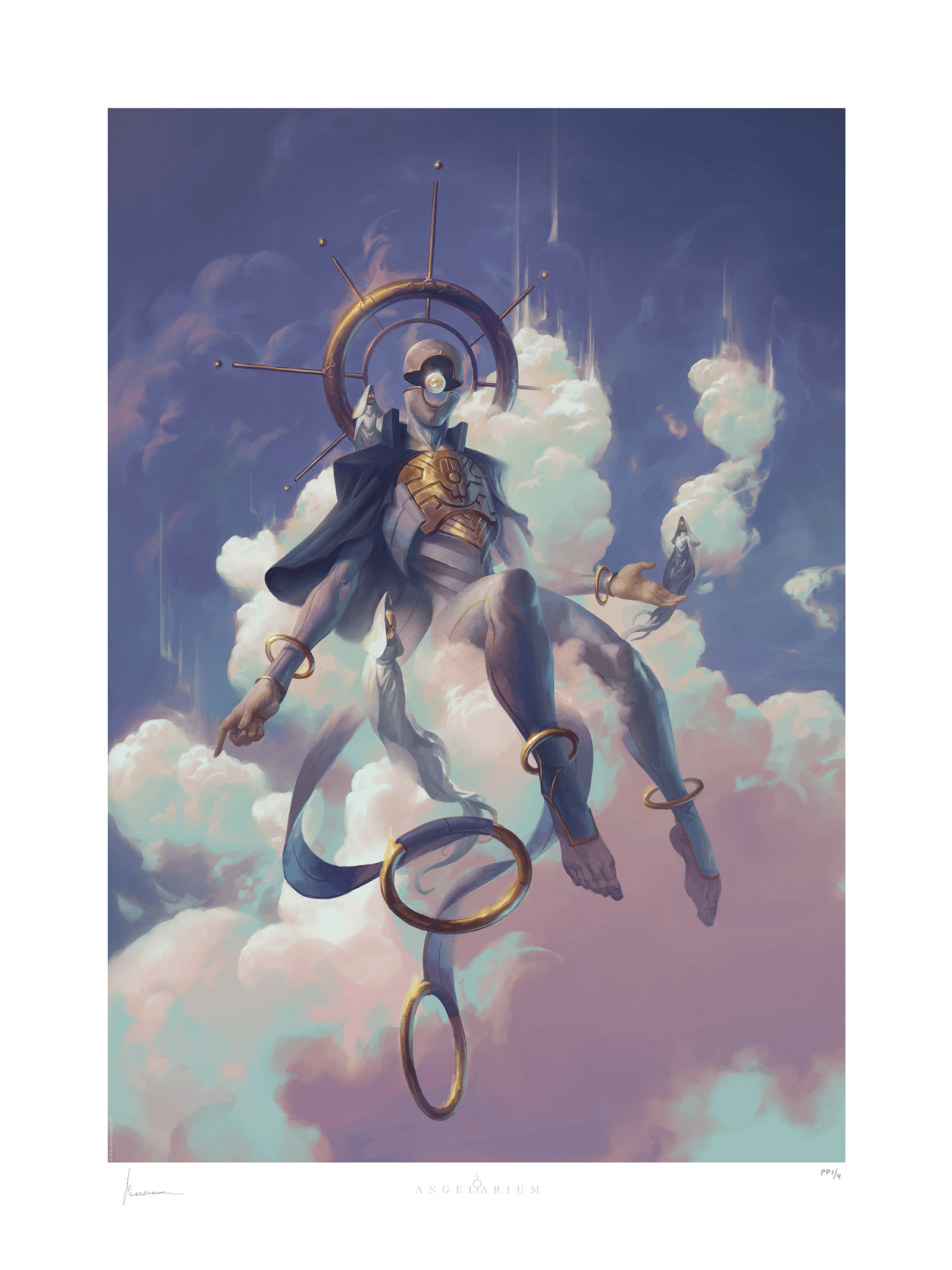 Sahaqiel: In the Great Expanse Fine Art Print by Peter Mohrbacher