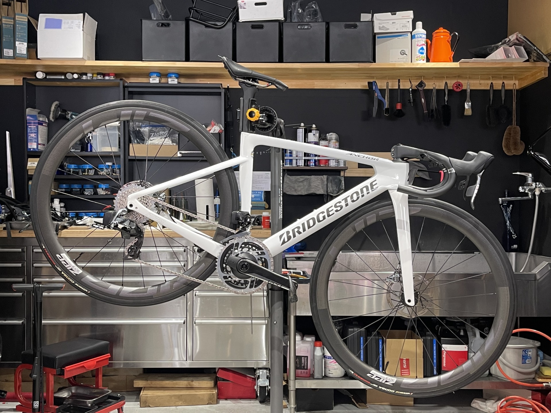 BRIDGESTONE ANCHOR RP-8 × フレーム組立 | スターバイクス