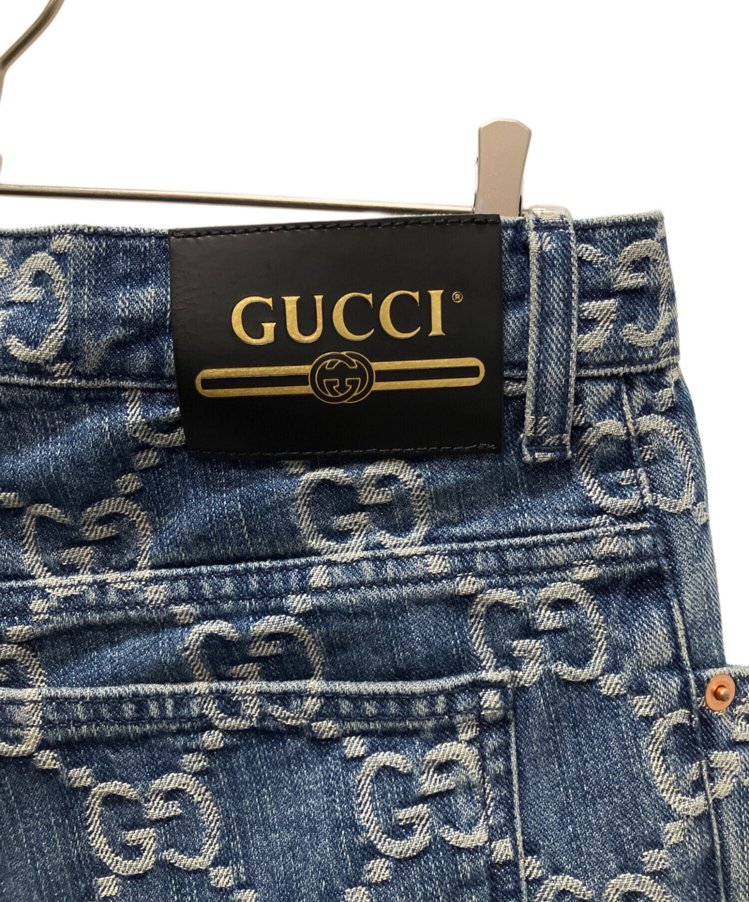 中古・古着通販】GUCCI (グッチ) GG Jacquard ジャガード デニム