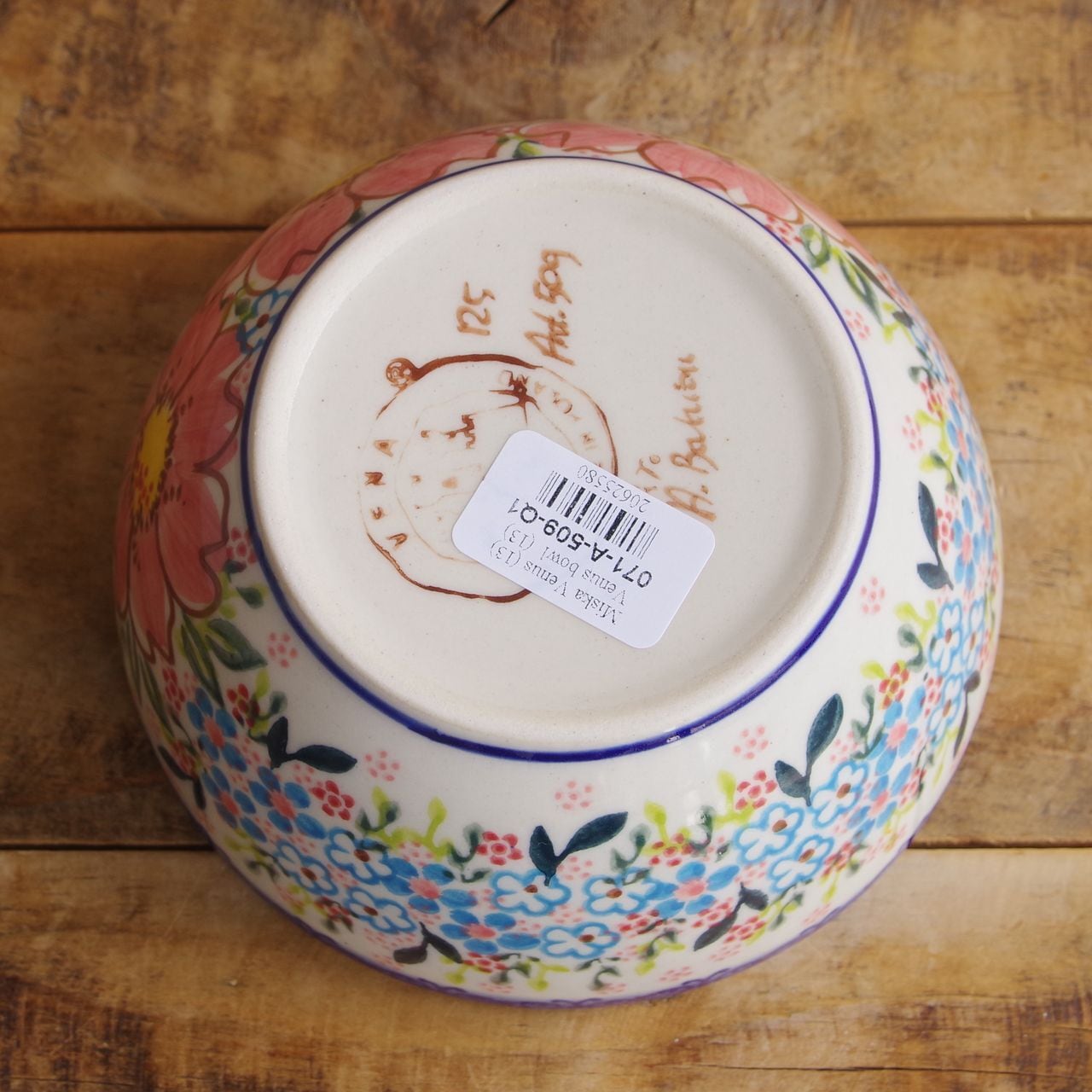 新品】 ポーランド食器 ポーリッシュポタリー ボウル 13cm 小どんぶり