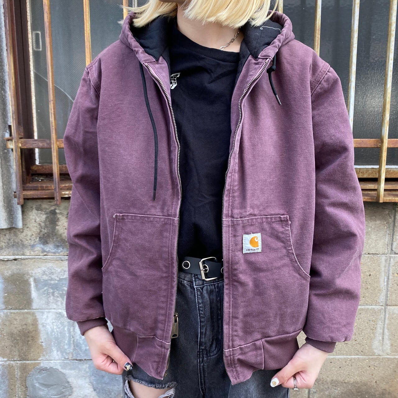 Carhartt カーハート アクティブジャケット ダック地 フルジップ