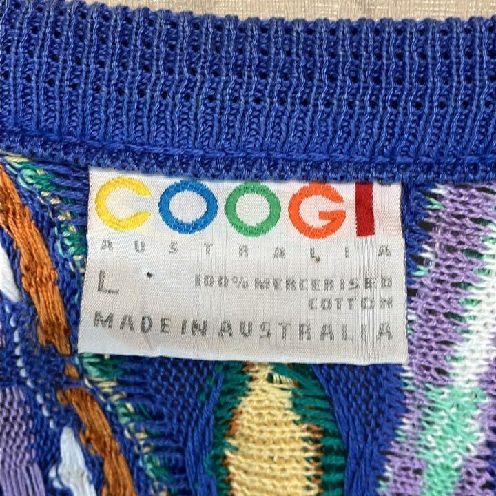 クージー COOGI 3Dニット カーディガン オーストラリア製 | 古着SHOP RN
