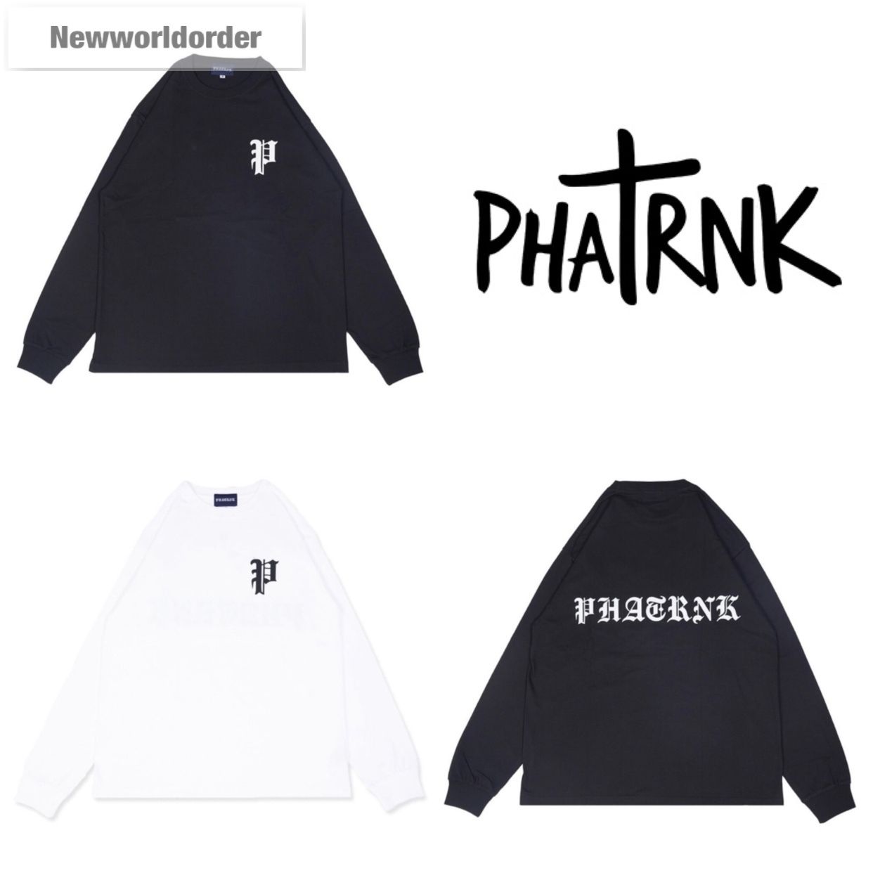 オールドイングリッシュ】PHATRNKファットランク ロンT (Tシャツ