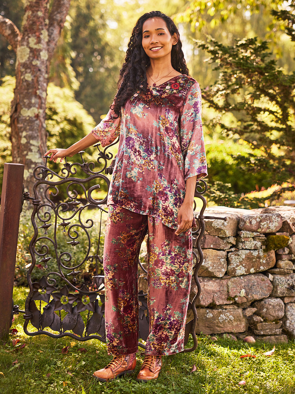 Evermore Velvet Tunic | Shop Beautiful Designs by April Cornell