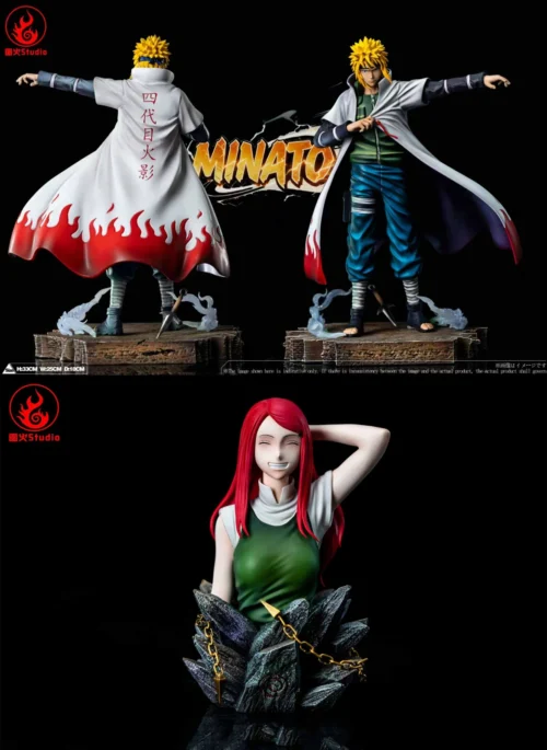 1/4 & 1/6 Scale Fourth Hokage Minato Namikaze - Naruto Resin