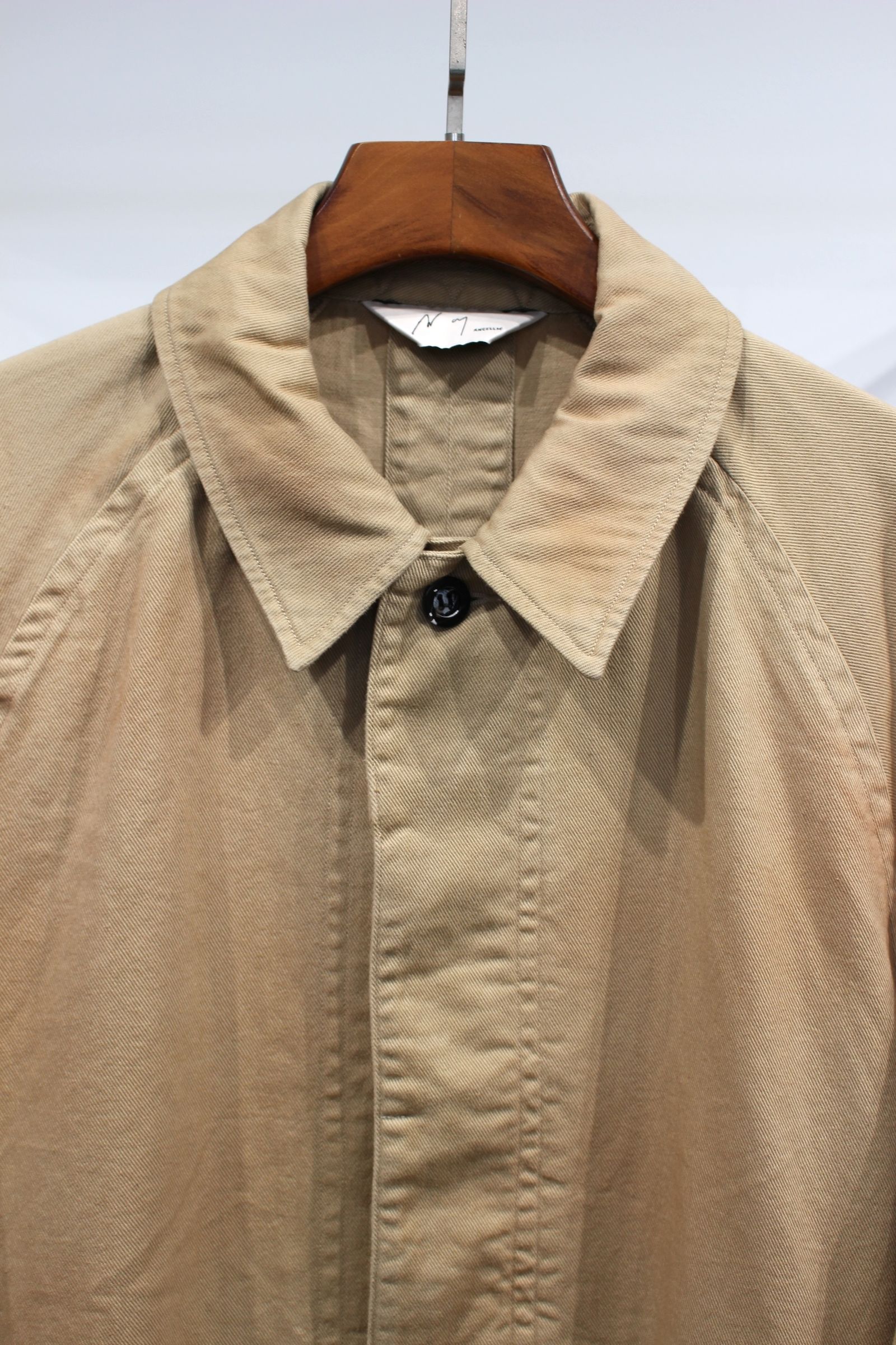 ANCELLM - DRILL BALMACAAN COAT | BEIGE | コート | NapsNote