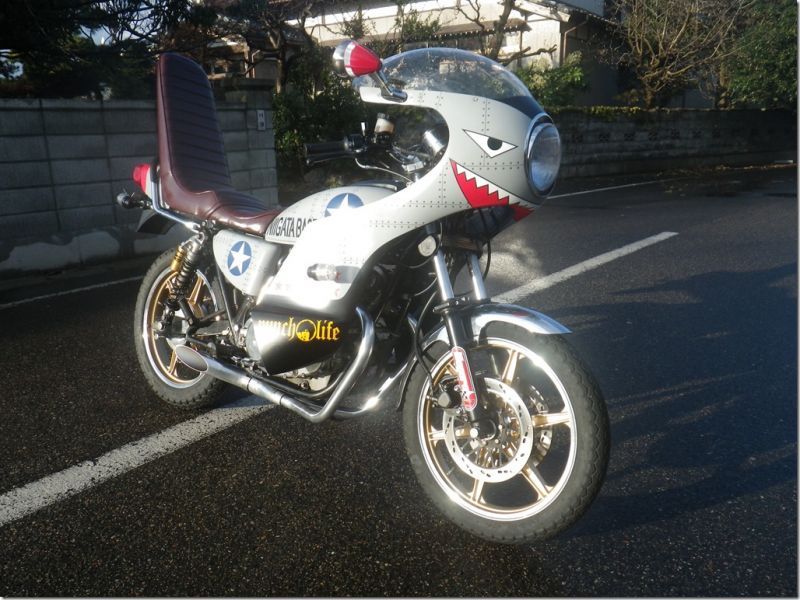 イノウエタイプ ロケットカウル強化品 装着例 - F－AUTO