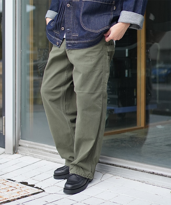 01-5328-53/76]orSlow(オアスロウ) DAD'S FIT PAINTER PANTS ダッズ