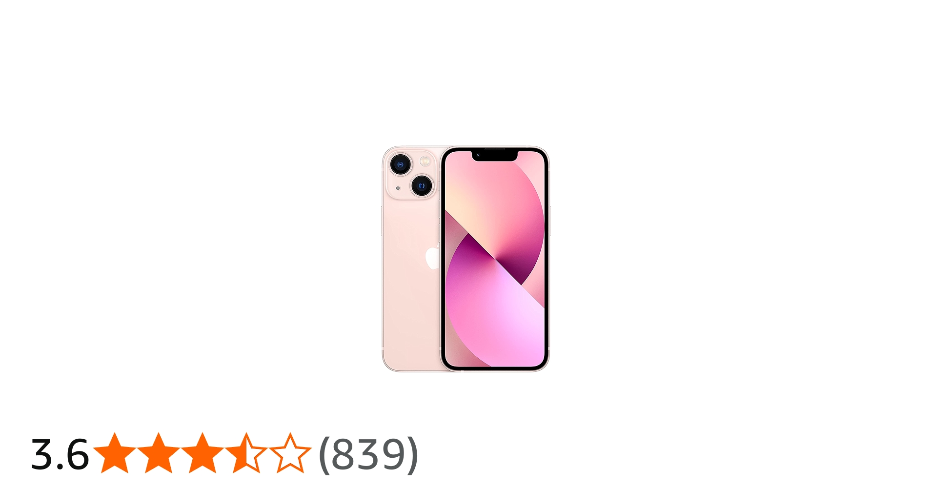 Amazon | 【整備済み品】 Apple iPhone 13 mini 128GB ピンク SIM