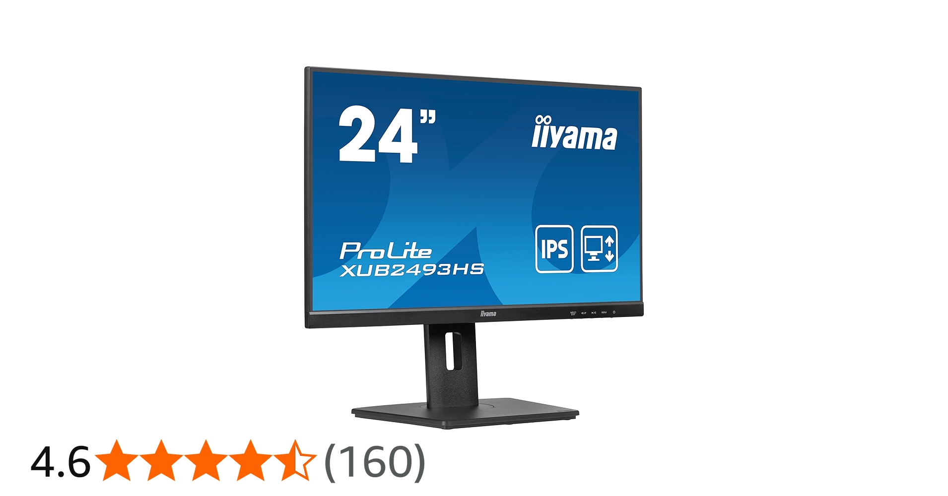 Amazon.co.jp: iiyama モニター ディスプレイ ProLite XUB2493HS-B6