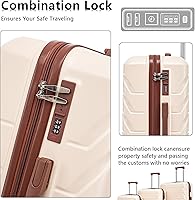 Amazon.com | Merax 3 Piece ABS Hardshell Luggage Sets Spinner