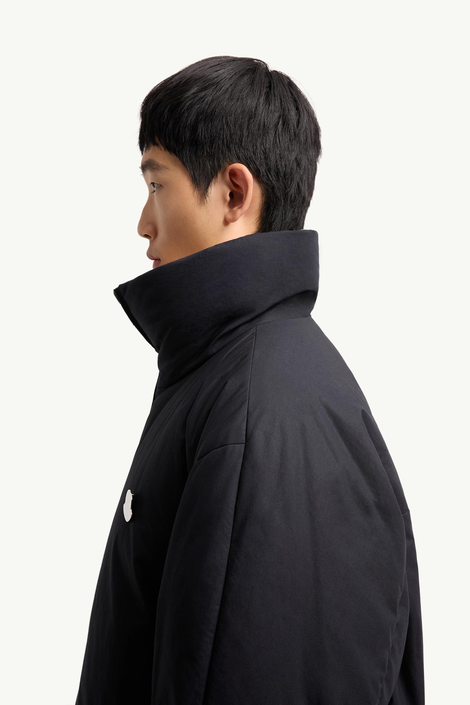 ネイビーブルー Moncler + JIL SANDER Penguinone ショートダウン