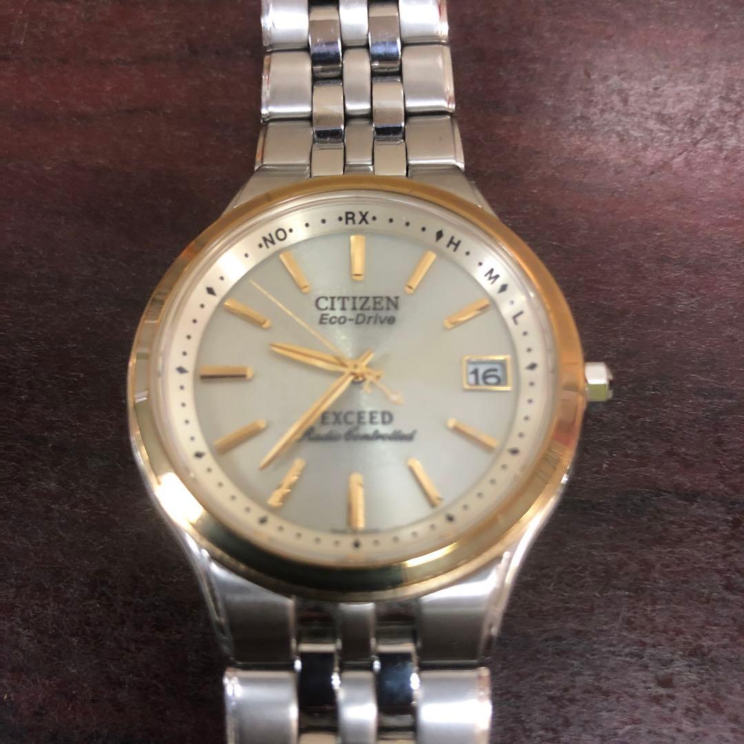 値下げCITIZENエクシード Eco-Drive 電波時計 H111 2026年最新】Citizen exceed h111の人気アイテム - メルカリ