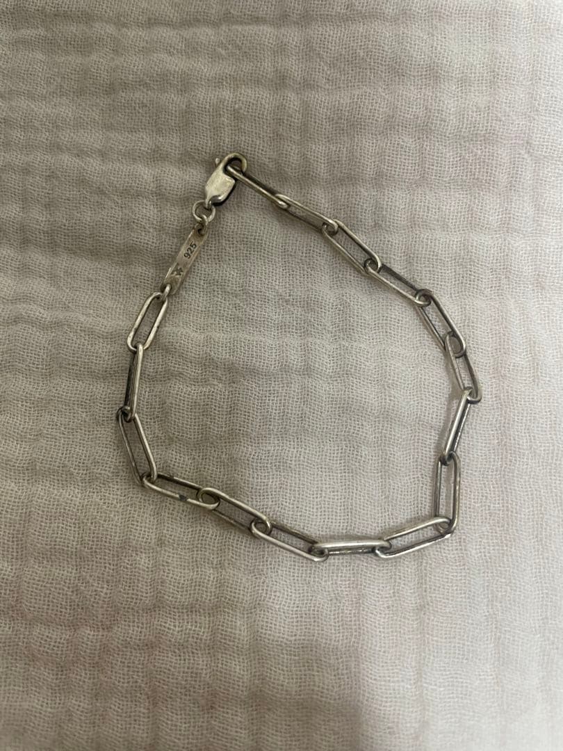 TOMWOOD シルバー925 リンクチェーン アンクレット TOM WOOD（トムウッド） ネックレス Lee Chain Thick 20.5inch リー