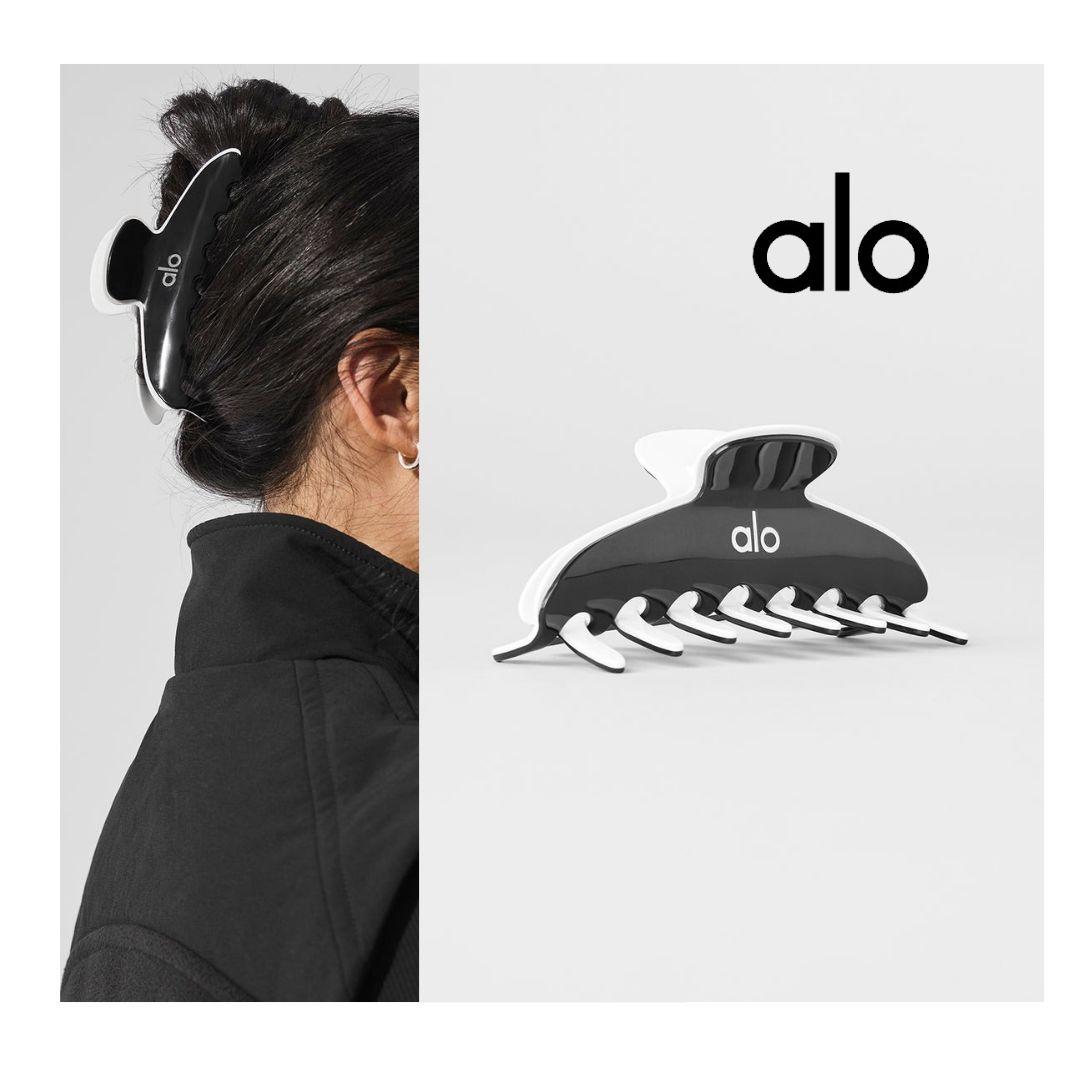 ☆alo yogaヘアクリップ☆ 新品】alo yoga ヘアクリップ未使用【ヘアゴムおまけ】 (ALO Yoga/ヘア