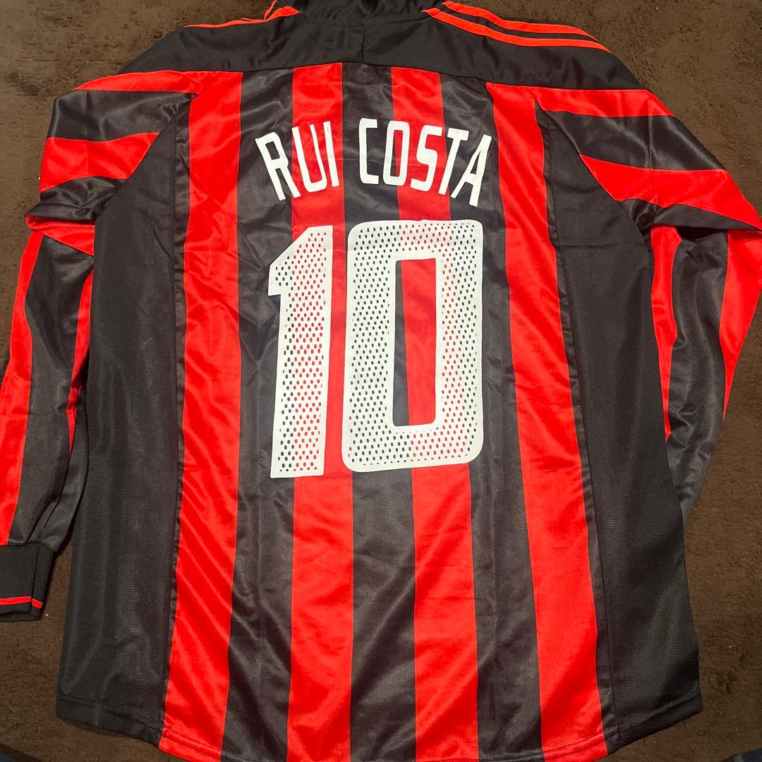 90’s ACミラン Rui Costa 10番 ユニフォーム ルイコスタ 長袖 90's ACミラン Rui Costa 10番 ユニフォーム ルイコスタ 長袖 - メルカリ