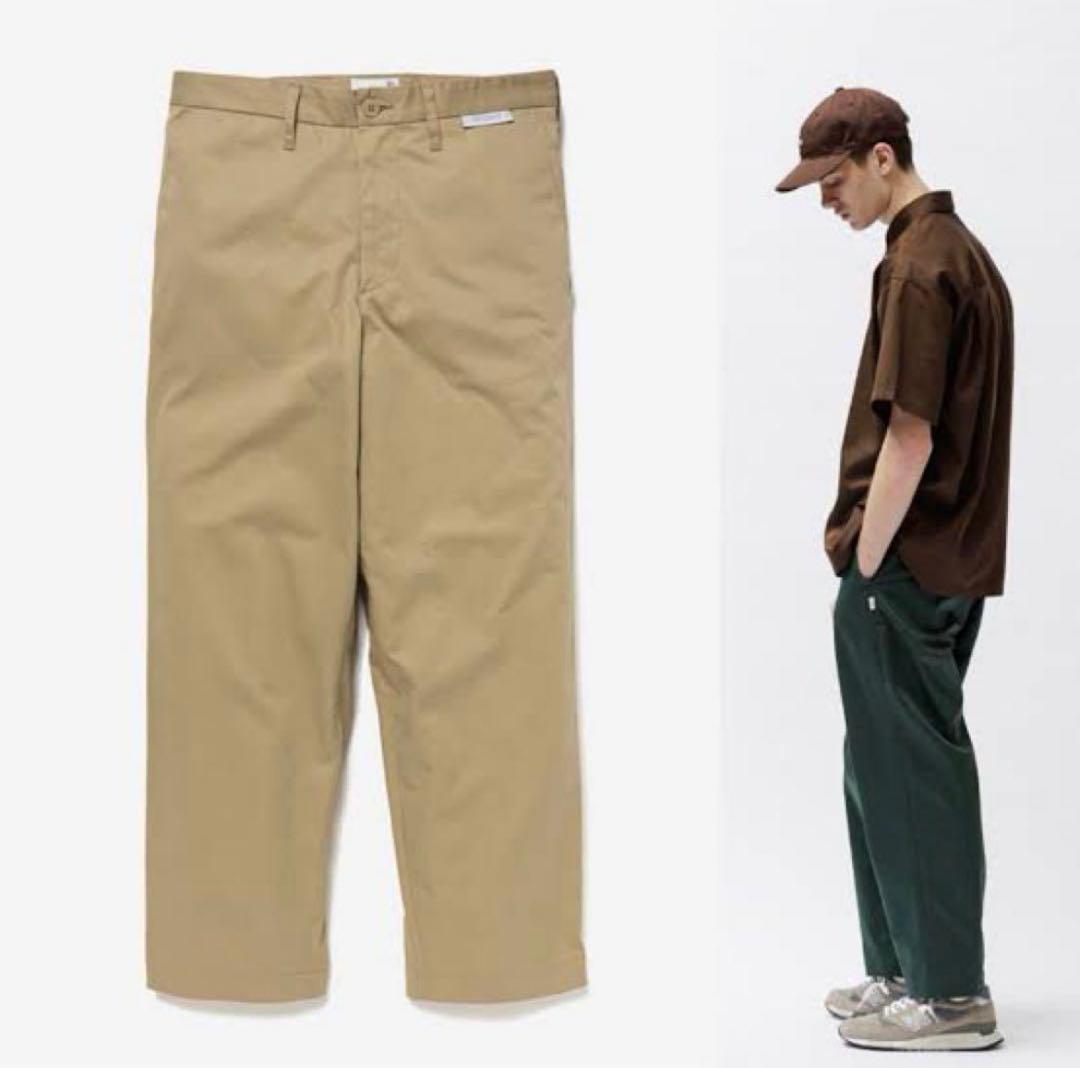 新品WTAPS WRKT2001 ワークパンツL WTAPS（ダブルタップス） 23SS WRKT2001/TROUSERS/CTPL.TWILL 231BRDT