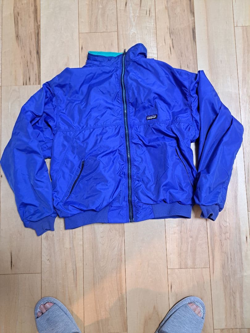 美品　patagonia　USA製　シンチラ ナイロン XL キャプリーン POST JUNK / 90's PATAGONIA USA製 ソフトシェルキャプリーン