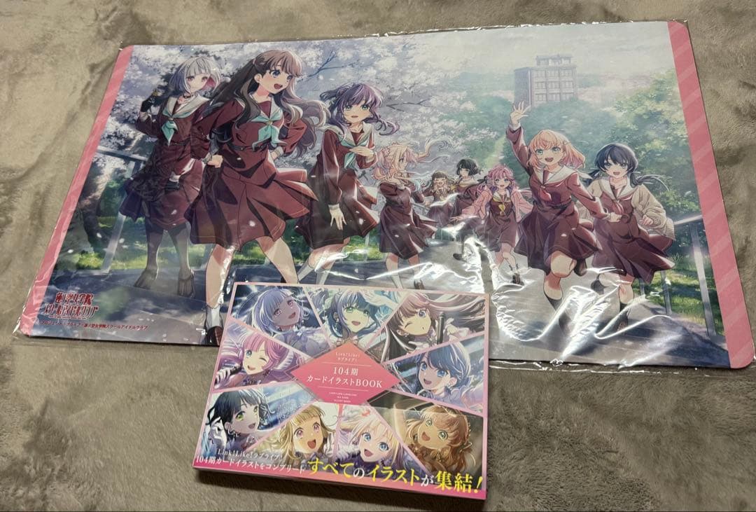 蓮ノ空 104期カードイラストBOOK オリジナルデスクマット 蓮ノ空 104期カードイラストBOOK オリジナルデスクマット 蓮ノ空 104期
