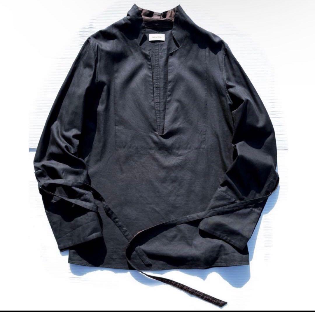 BED J.W. FORD | ベッドフォード　スキッパー シャツ　ブラック All Categories｜BED j.w. FORD Official Website