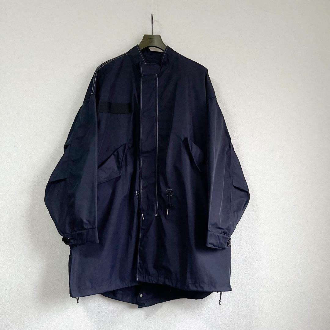 ジャケット・アウター meanswhile MEMORY GABARDINE FIELD PARKA Memory Gabardine Field Parka / Charcoal | meanswhile