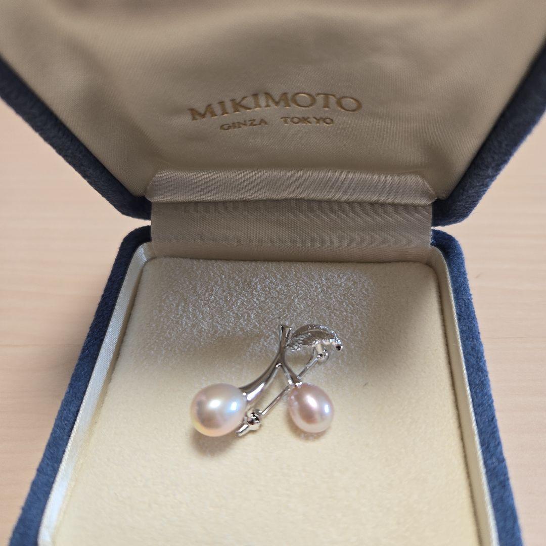 MIKIMOTO ブローチ MIKIMOTO Kofuku no ki akoya peal and diamond brooch | ACHACO