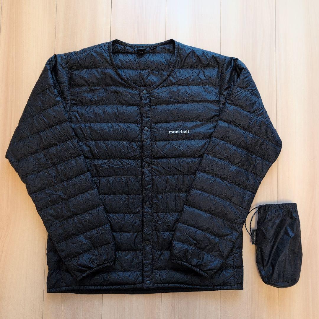 montbell Mサイズ Men's BK ラウンドネックダウンジャケット スペリオダウン ラウンドネックジャケット Men's｜モンベル