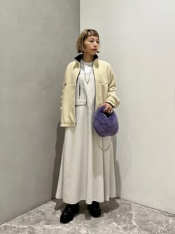 THE RERACS for TO UNITED ARROWS＞エプロンドレス